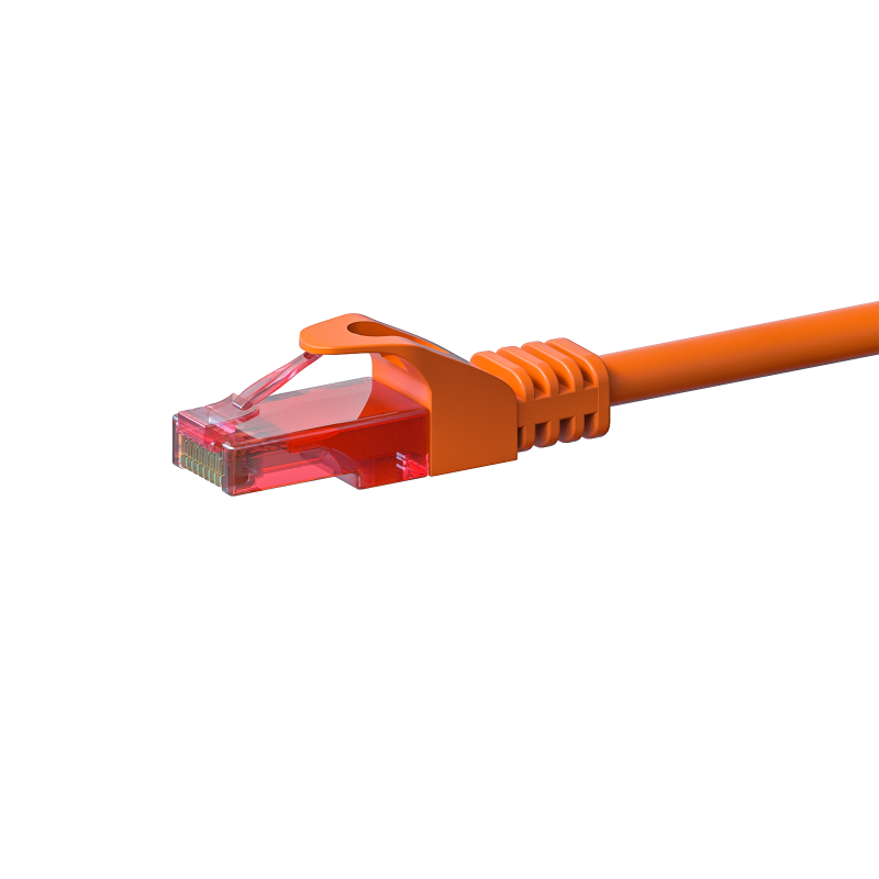 UTP CAT6 patchkabel 1,50m oranje - 100% koper