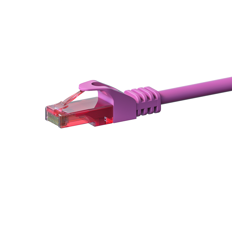 UTP CAT6 patchkabel 50m roze - 100% koper