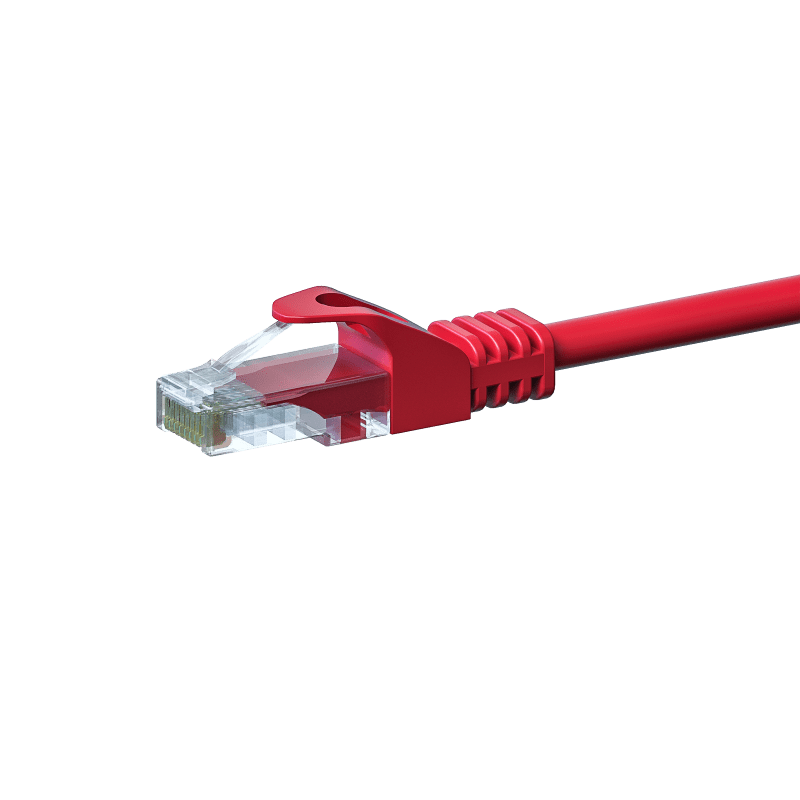 CAT5e patchkabel 7,5m rood - CCA