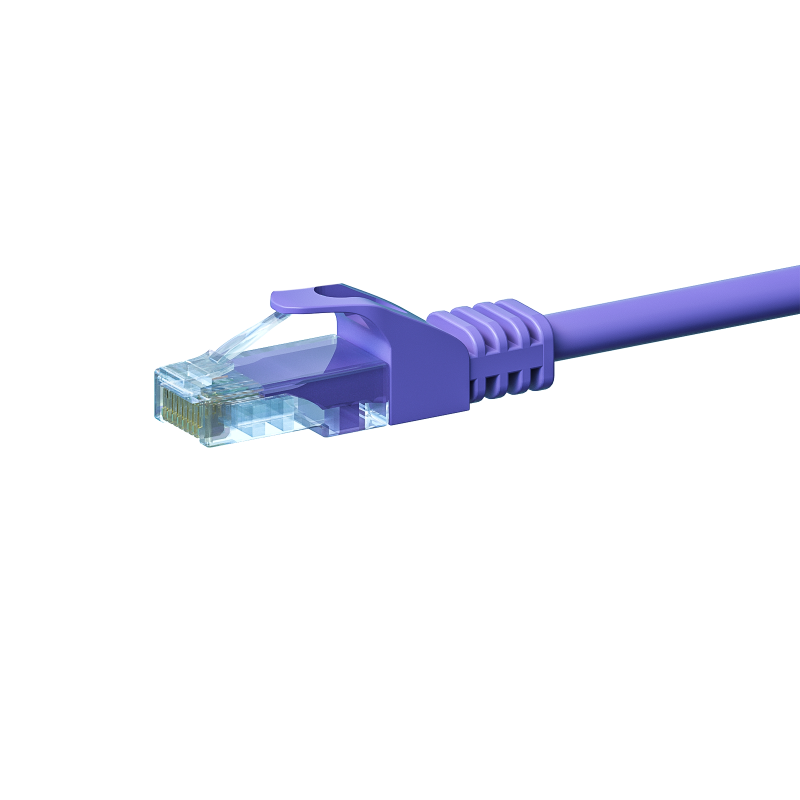 CAT5e patchkabel 2m paars - CCA