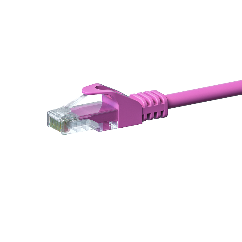 CAT5e patchkabel 1,5m roze - CCA