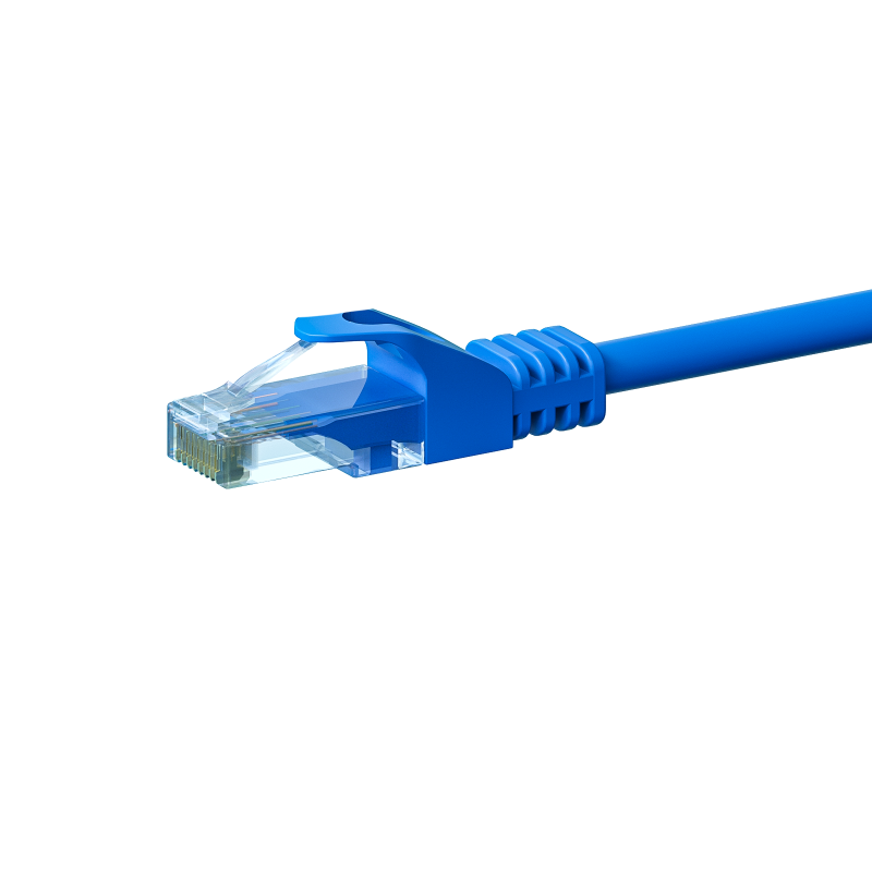 Cat6 1,5m blauw UTP patch kabel - CCA