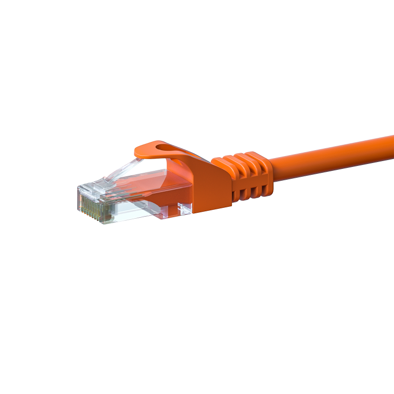 CAT6 patchkabel 0,25m oranje - CCA