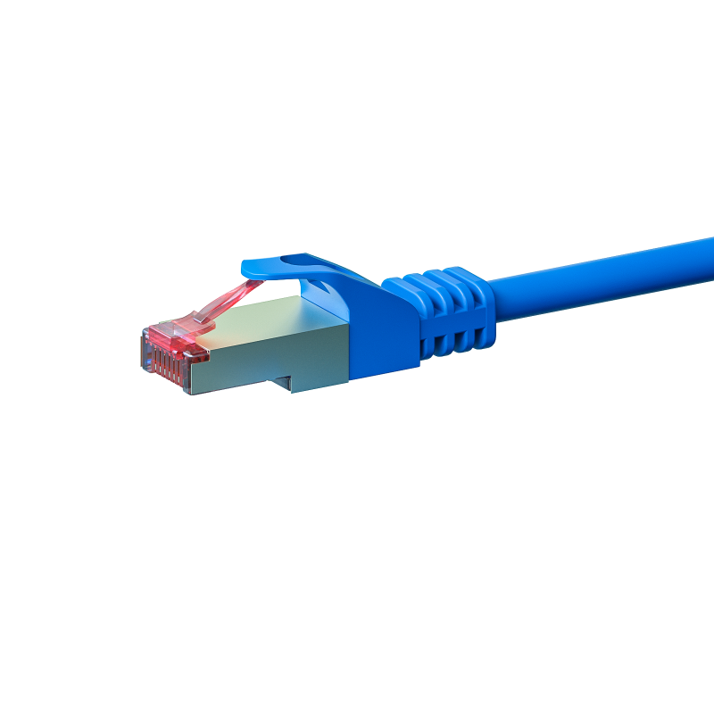 CAT6 S/FTP (PIMF) patchkabel 0,50m blauw 